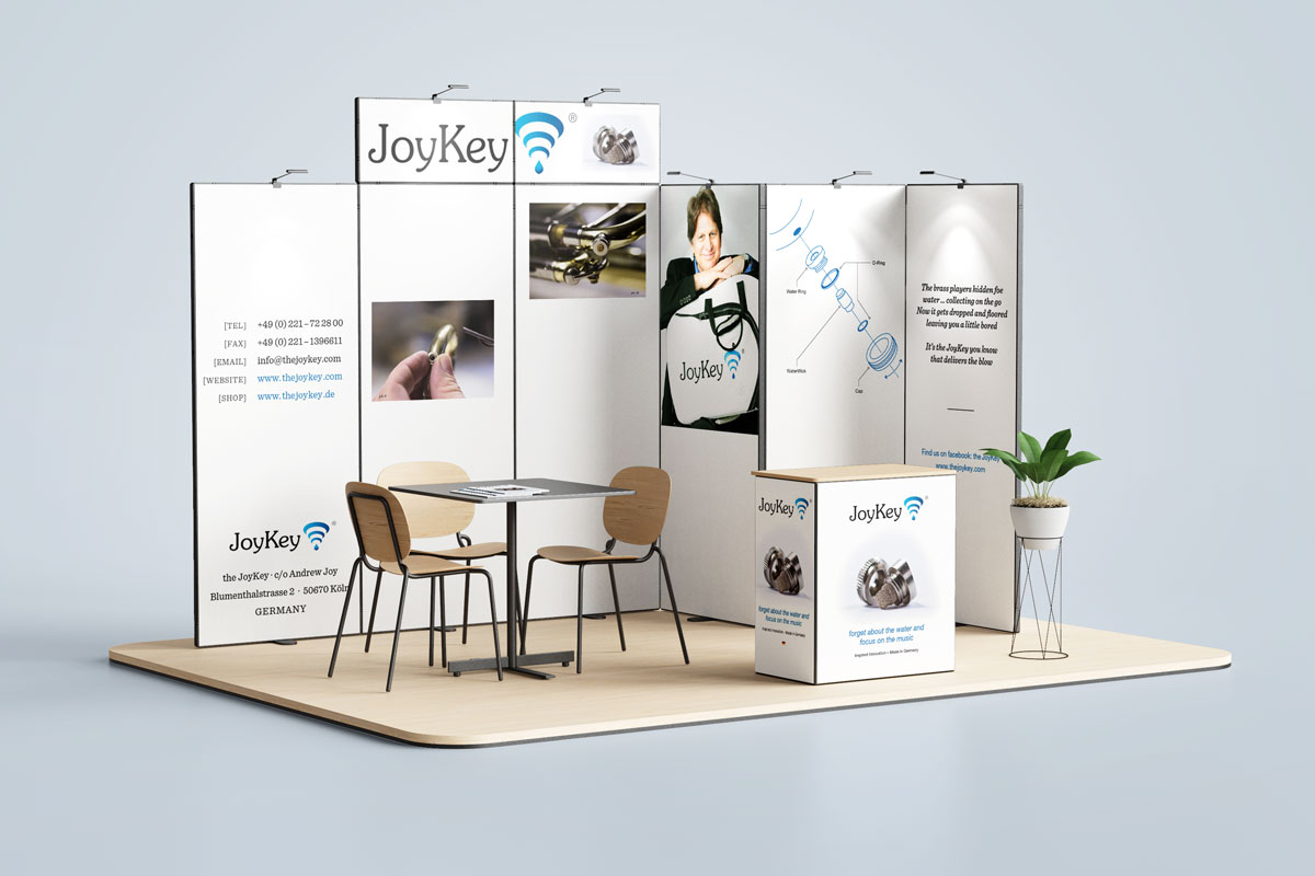JoyKey - Wasserklappe - klangART Musik Online-Messe